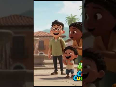 Imagen de la canción infantil Ronda la marcha de la sonrisa de Caficuentos canciones