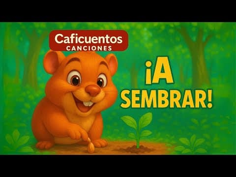 Imagen de la canción infantil Tico Tico el Guatín de Caficuentos canciones