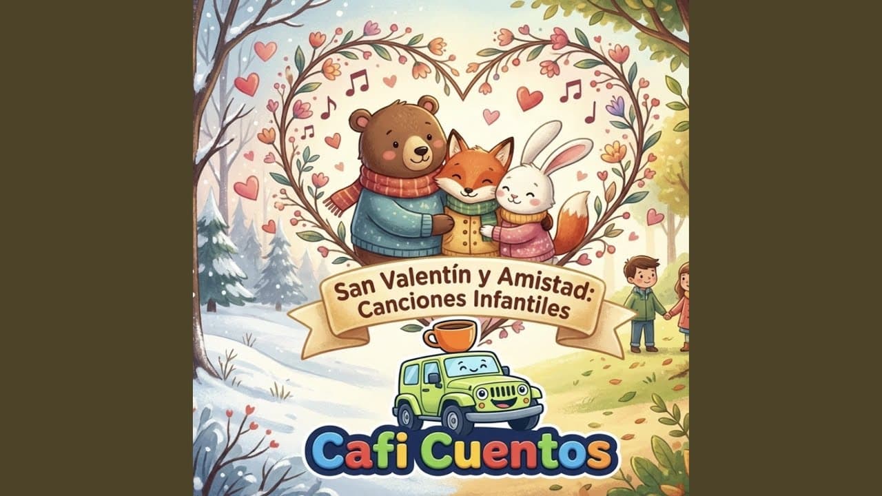 Carátula de la canción Ronda de San Valentín (Juego Infantil) de Caficuentos canciones