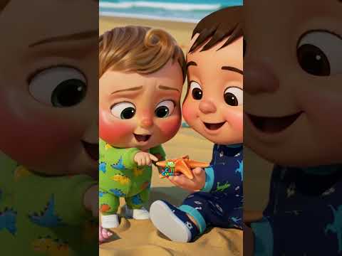 A descubrir tesoros de la playa con Juan y Miguel! 🐚⭐🌊