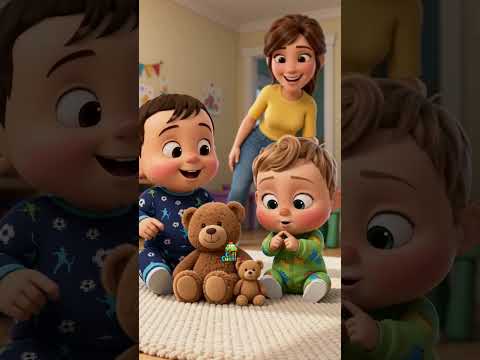 Miguel aprende Grande y Pequeño con sus ositos! 🐻📐