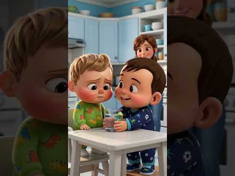 Su Primera Palabra para Pedir Agua! 💧👶 Miguel y Juan Aprend…