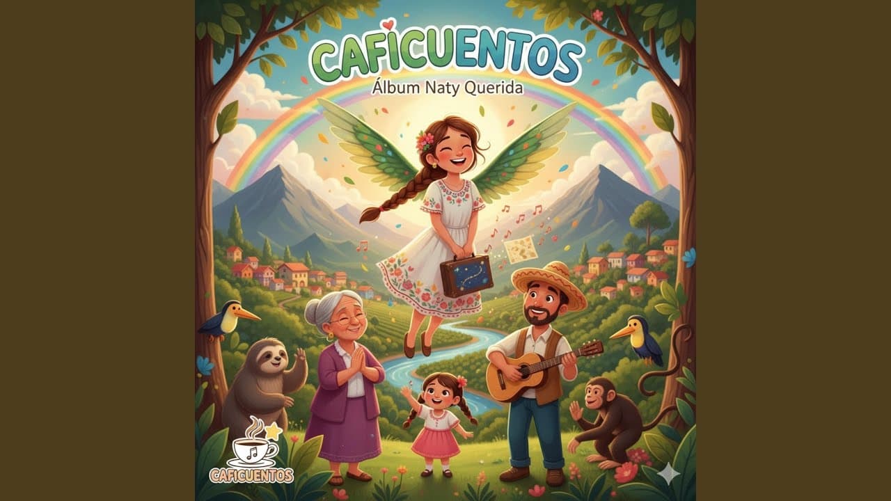 Carátula del álbum Naty querida de Caficuentos canciones
