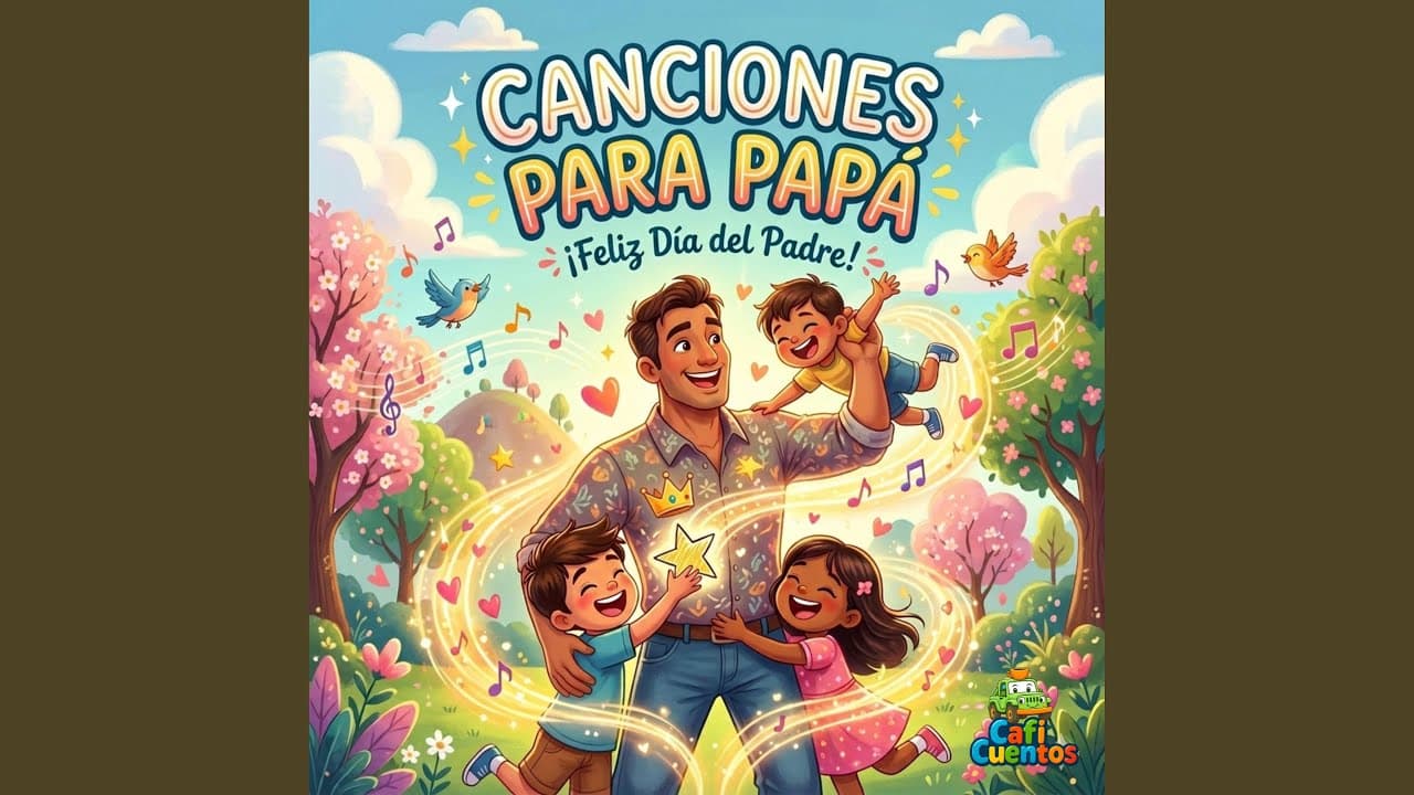 Carátula de la canción Feliz Día del Padre de Caficuentos canciones