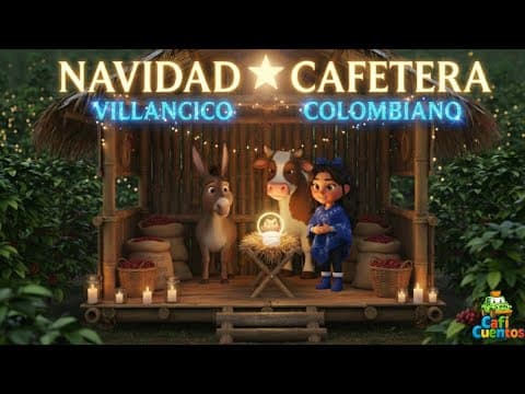 Navidad Cafetera ☕ Villancico Colombiano | Canción para Niños