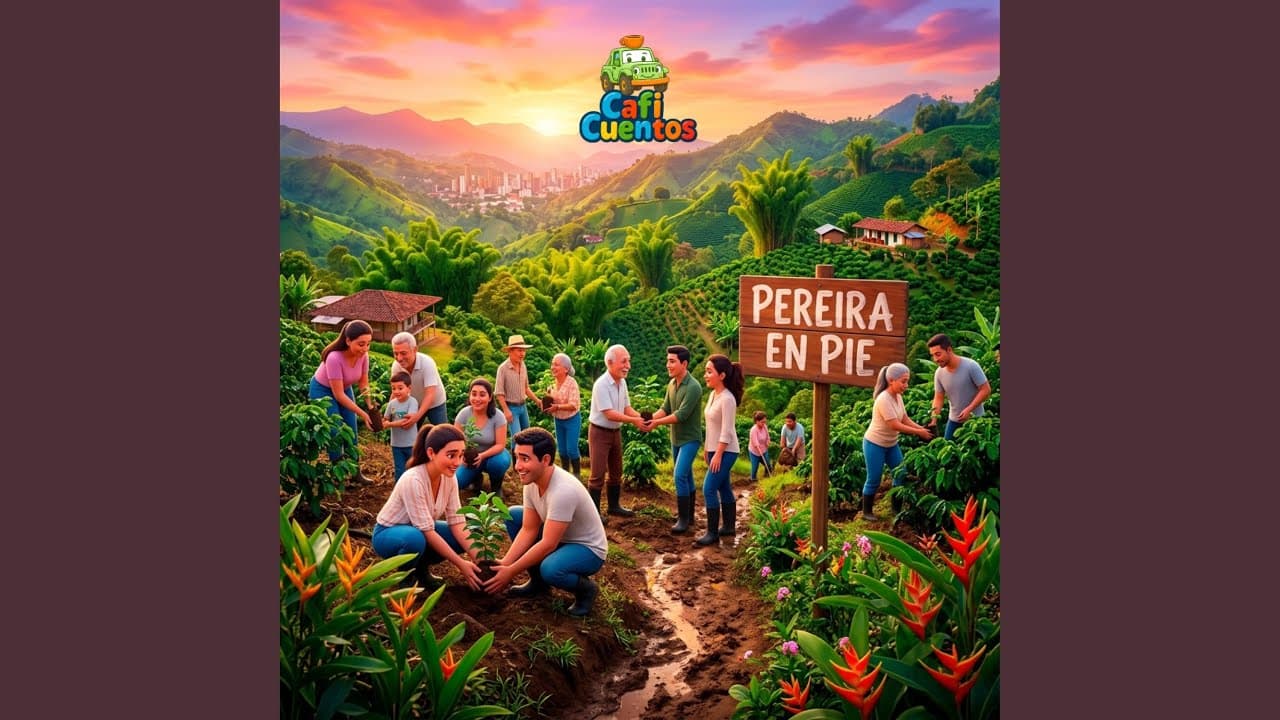 Carátula de la canción Pereira Sigue en Pie de Caficuentos canciones