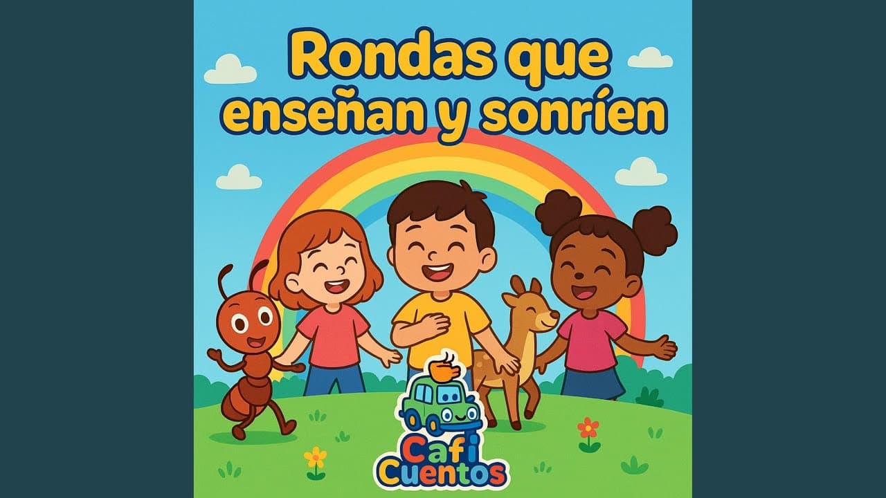 Carátula de la canción Ronda palabras magicas de Caficuentos canciones