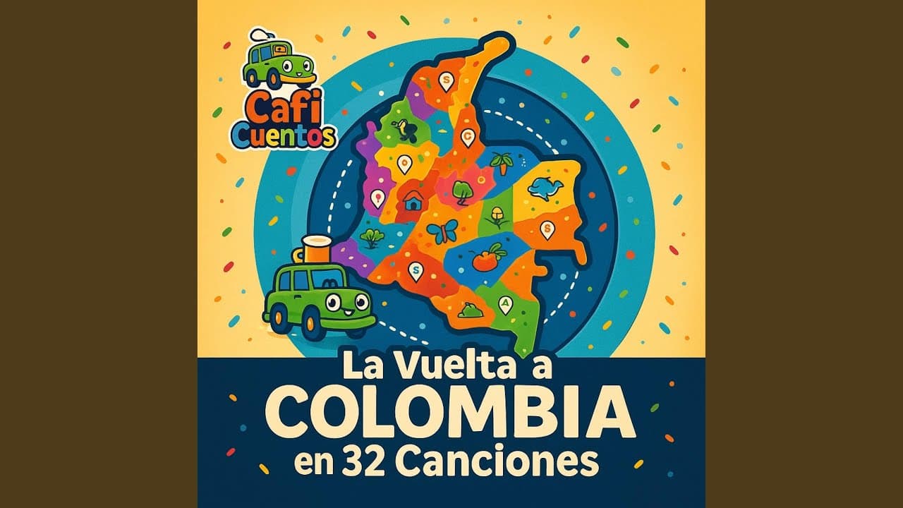 Carátula de la canción San Andrés y Providencia: mar de siete colores de Caficuentos canciones