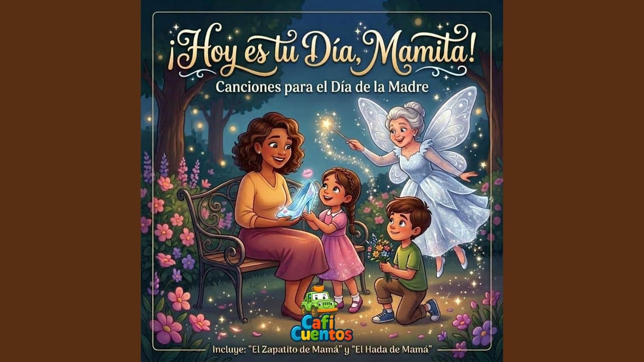 Carátula de la canción Cenicienta y el Zapatito de Mamá de Caficuentos canciones