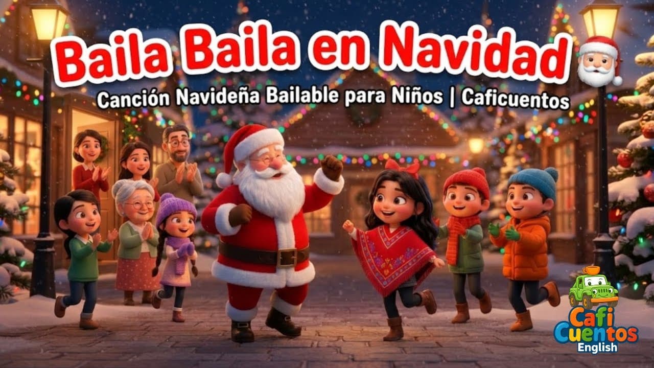 Carátula de la canción Baila en navidad de Caficuentos canciones