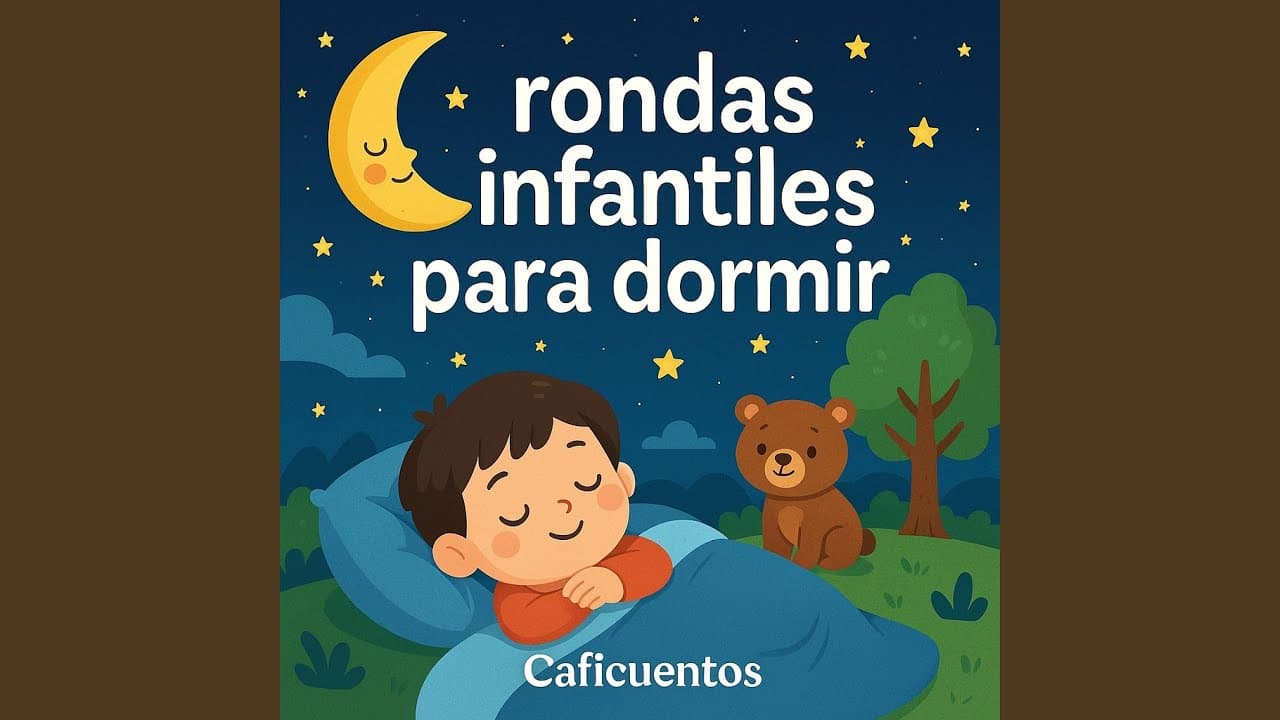 Carátula del álbum Rondas infantiles para dormir (Caficuentos originals) de Caficuentos canciones