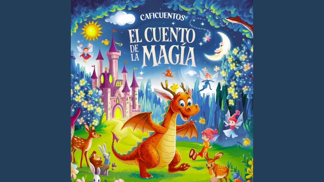 Carátula del álbum El Cuento de la Magia de Caficuentos canciones