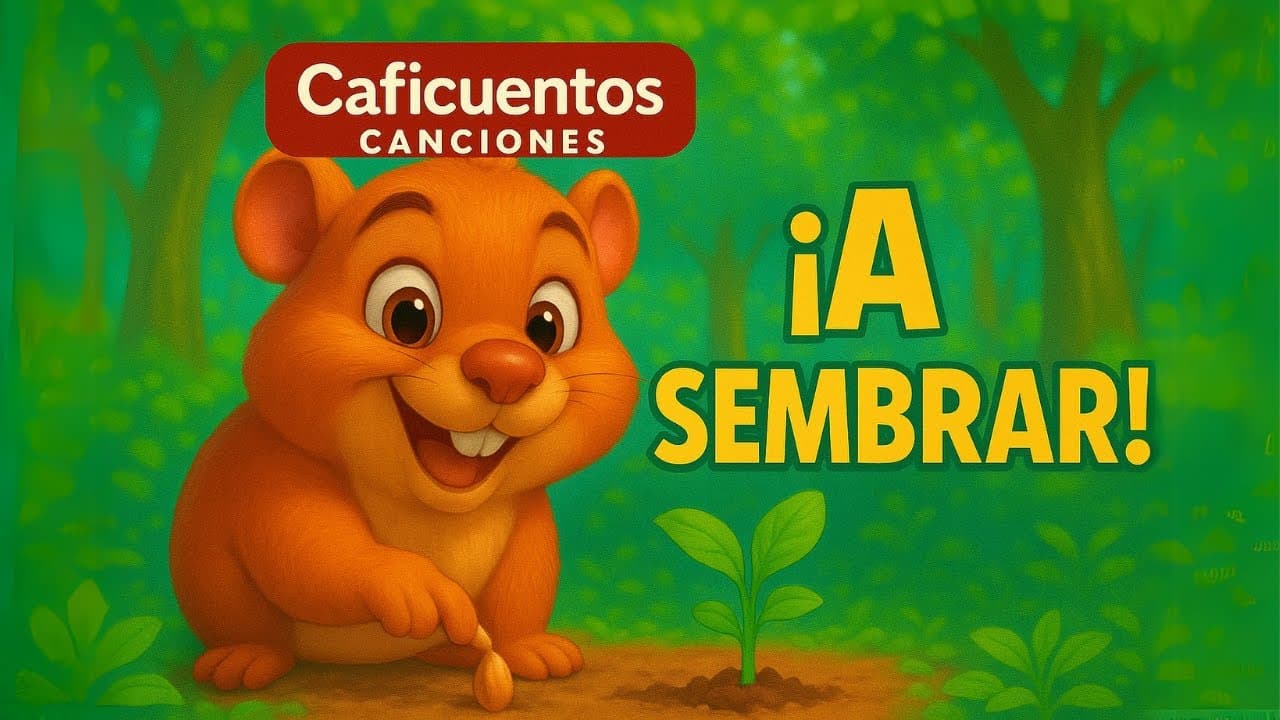 Carátula de la canción Tico el guatín sembrador de Caficuentos canciones