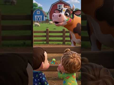 Los Animales Dicen Muu, Guau y Miau! 🐮 Sonidos para Bebés ✨#…