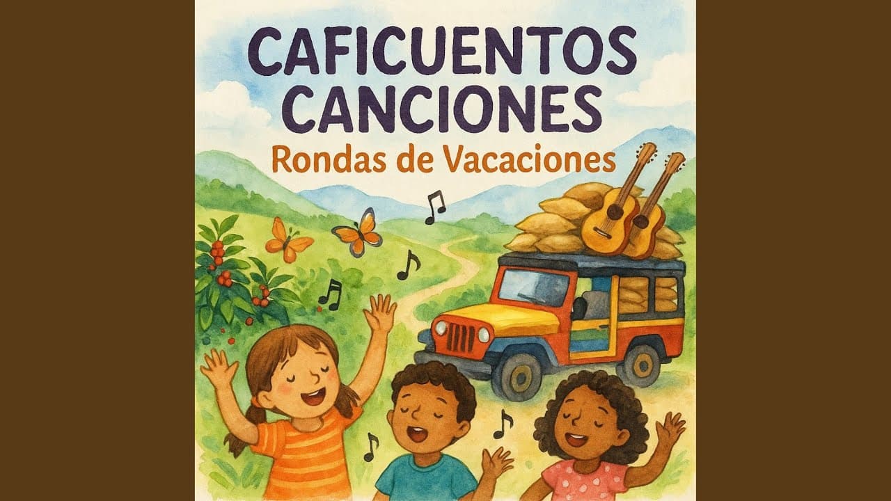 Carátula del álbum Rondas de vacaciones de Caficuentos canciones