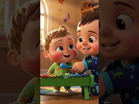 Miguel y Juan aprenden los instrumentos musicales! 🥁🎺