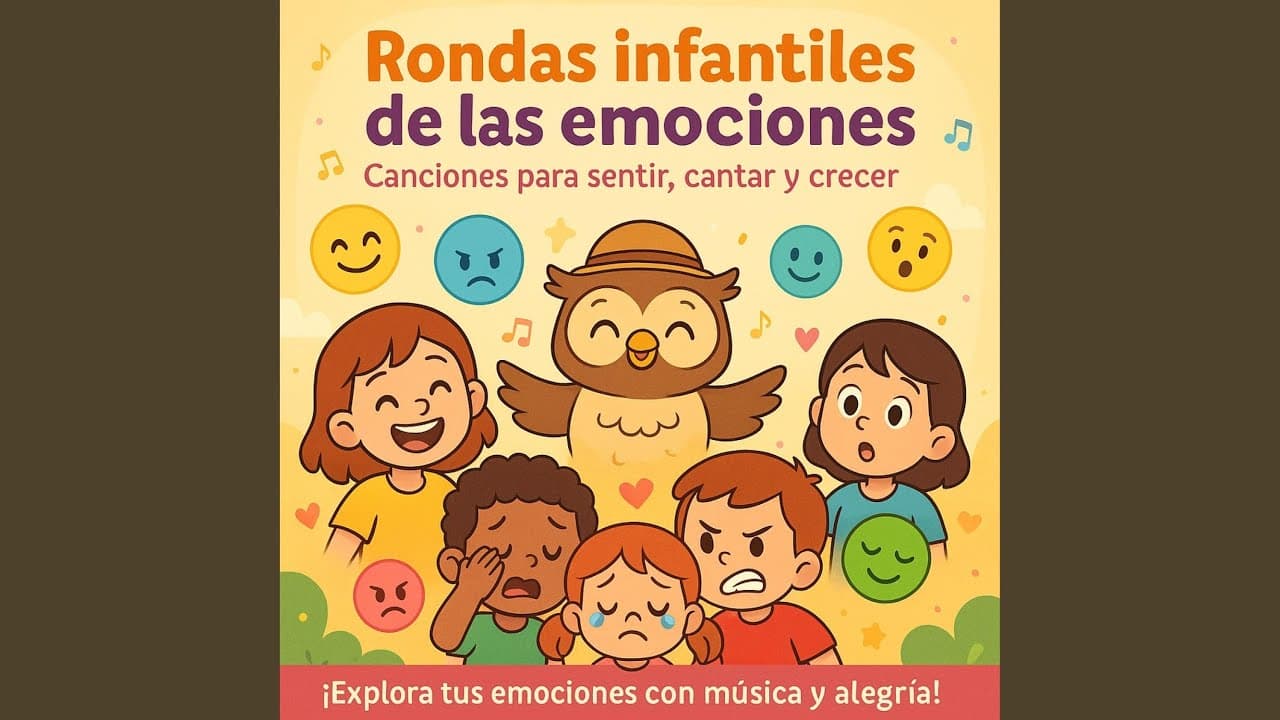Carátula del álbum Rondas infantiles de las emociones de Caficuentos canciones