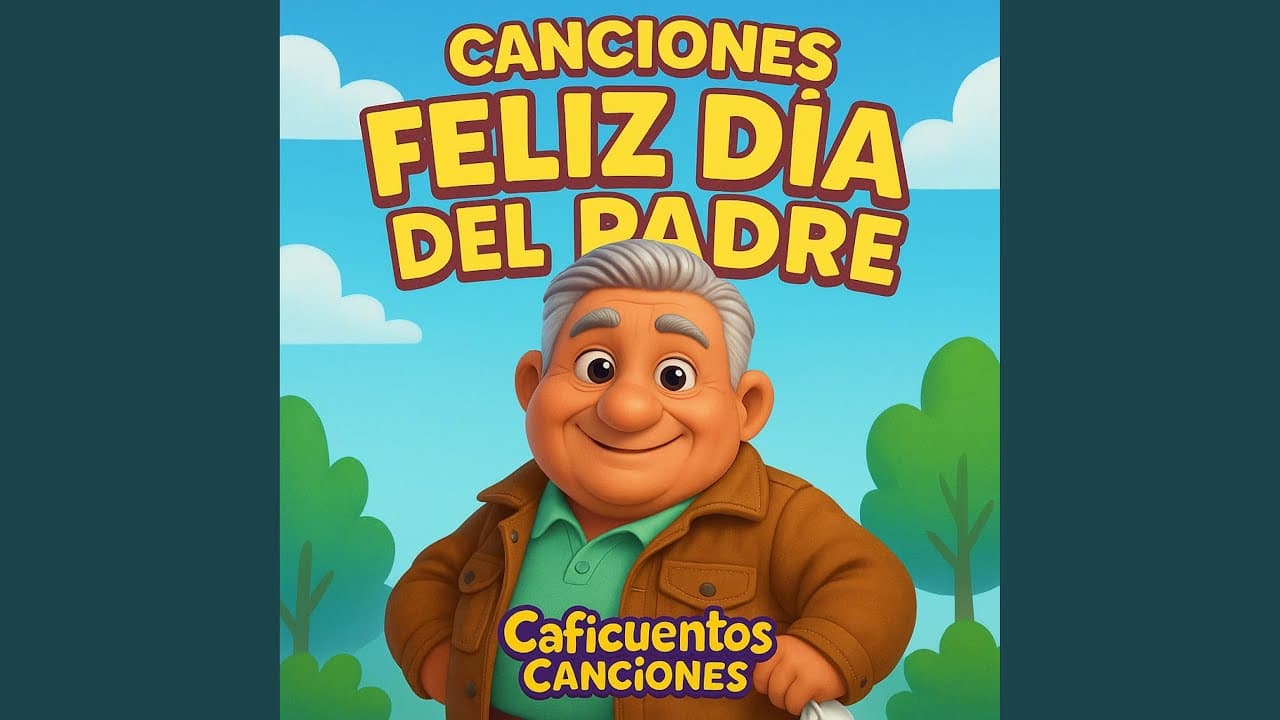 Carátula del álbum Feliz día del padre de Caficuentos canciones