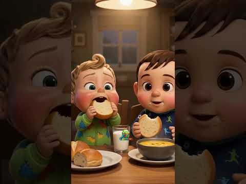 Sopa, pan y leche 🥣🥖 Disfruta la hora de la cena con Juan y M…