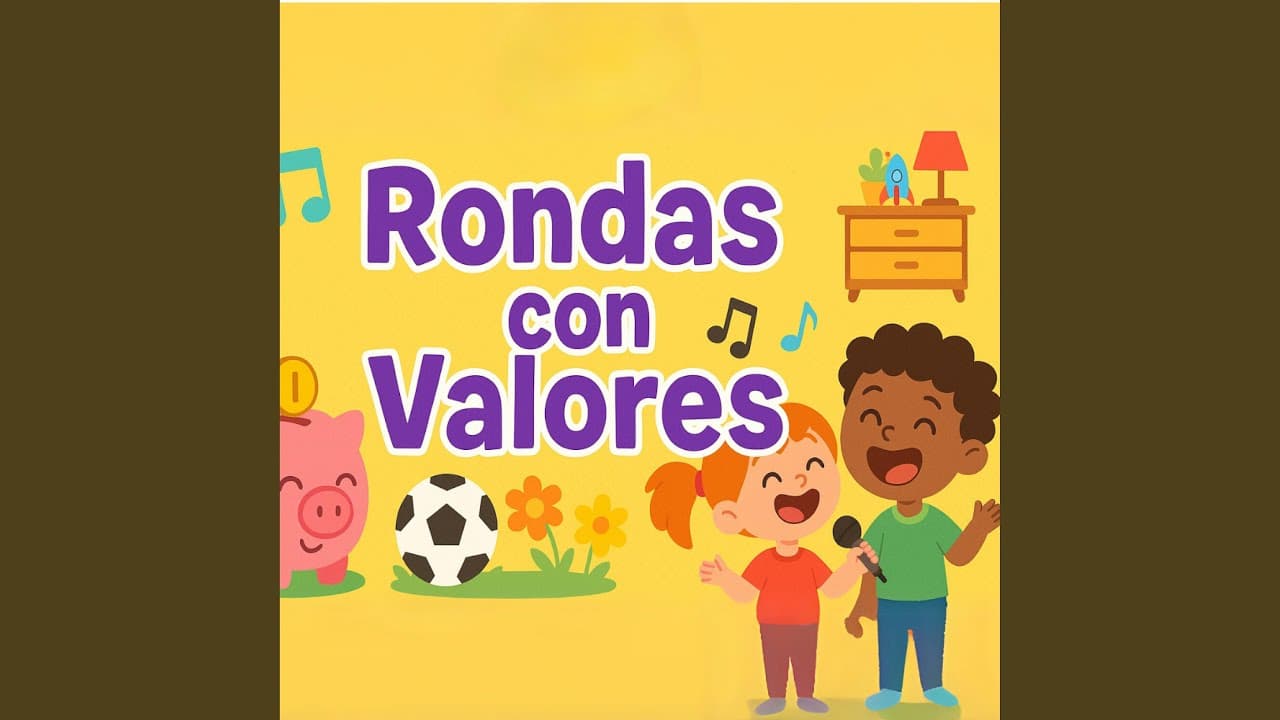 Carátula del álbum Rondas Infantiles: Orden, Ahorro y Respeto de Caficuentos canciones
