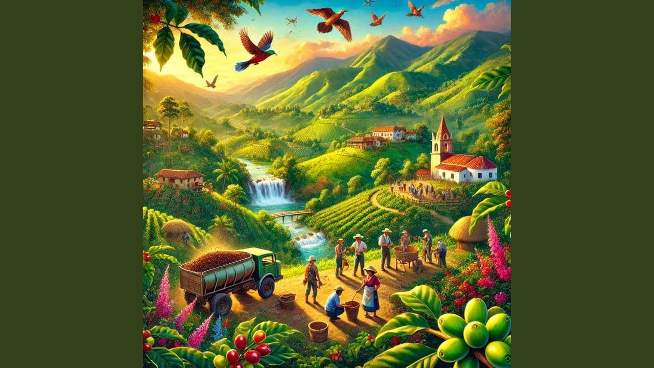Carátula del álbum Valle del café de Caficuentos canciones