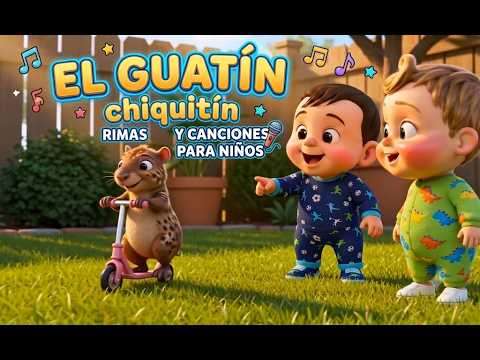 El Guatín chiquitín 🐭 Rimas y Canciones para Niños y Bebés