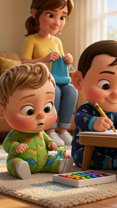 Aprende a pedir permiso con nosotros! 🖍️✨🙏 | Palabras Mágicas — ¡Juan y Miguel nos enseñan la importancia de preguntar antes de tomar las cosas de los demás! 🤲 ¡¿Puedo?! / 🎨 ¡Claro que sí! / 🥰 ¡Qué bien pedido! ¿Tu peque también está aprendiendo a pedir permiso en casa para compartir mejor? Guarda este video para fomentar los buenos modales, el respeto y la convivencia sana desde tempranita edad. ✨👶👦  #AprendeConmigo #EducacionInfantil #BuenosModales #PalabrasMagicas #ValoresEnFamilia #EstimulacionTemprana #BebesTiernos #VideosParaNinos #Maternidad #PixarStyle #TikTokNinos#TikTokNinos #MomentosEnFamilia